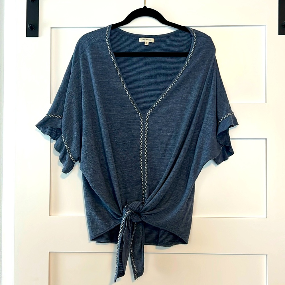 Max Studio Denim Colored Tshirt
